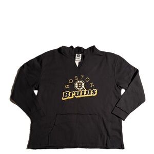 Boston Bruins Official NHL Hoodie – Women’s Size Large | Black & Gold, Fan Gear